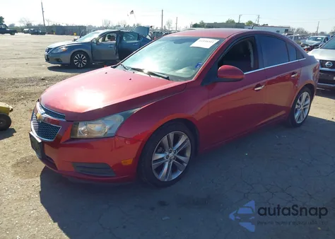 2011 Chevrolet Cruze Ltz z USA, uszkodzony, nr VIN 1G1PH5S94B7221605
